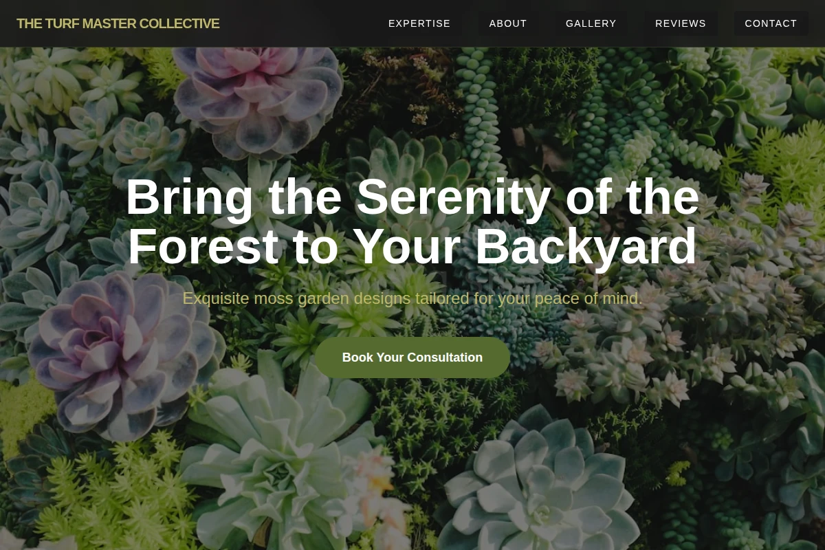 Moss Garden Design