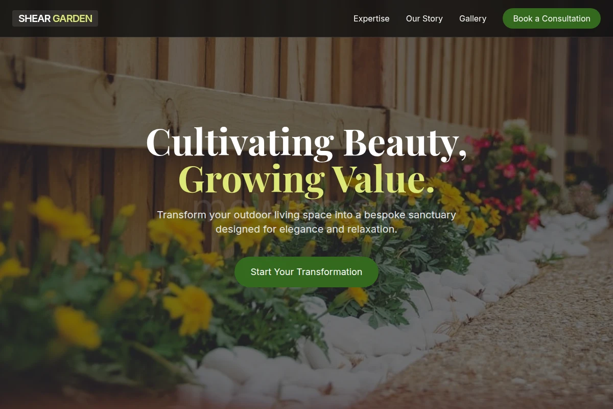 Shear Garden Design